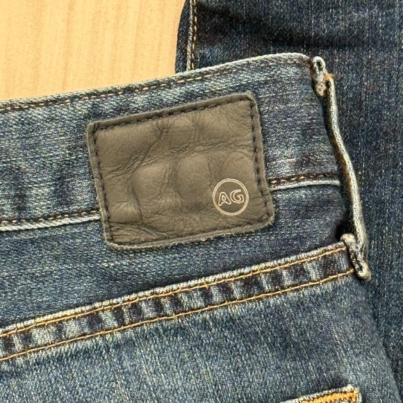 AG Adriano Goldschmied The Ex-Boyfriend Slim Mid Rise Blue Jeans Size 26R - Picture 8 of 12